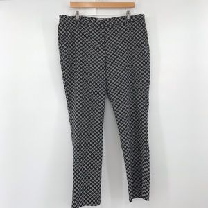 C New York& Company (stretch) B&W dress pants
